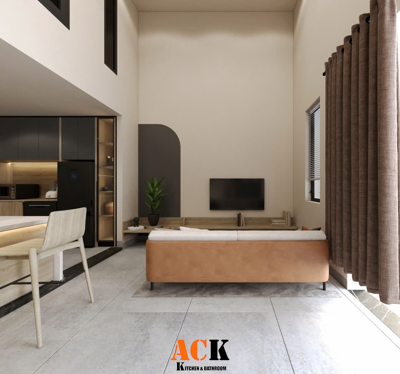 thiết kế thi công nội thất nhà phố