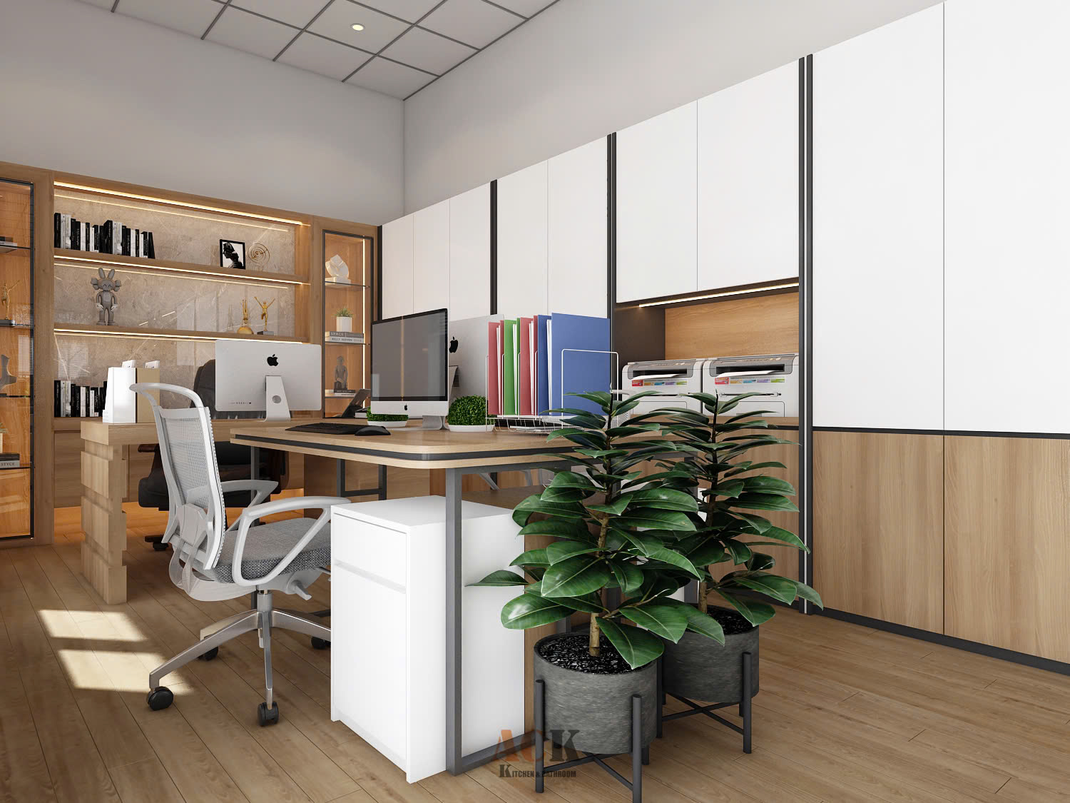 thiết kế thi công văn phòng Bình Phước